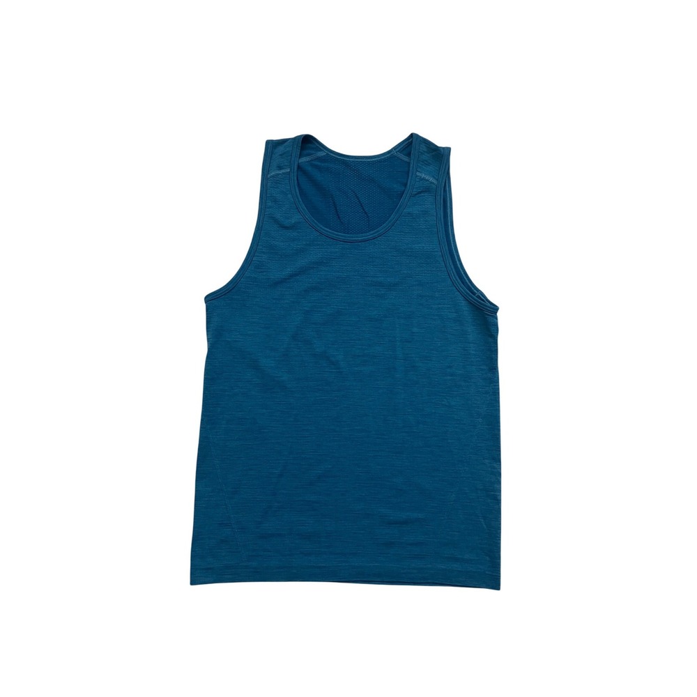Lululemon Mens Metal Vent Tech Tank Top 2.0‎ Teal Blue Heather XS
